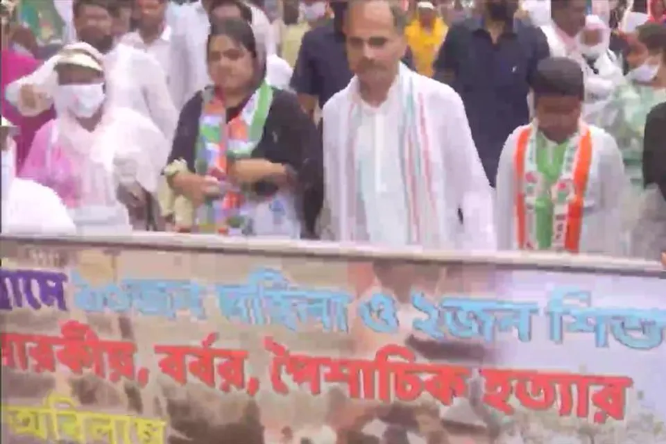 আনিস খুনে দায়ী পুলিশ! বিস্ফোরক অধীর রঞ্জন চৌধুরী