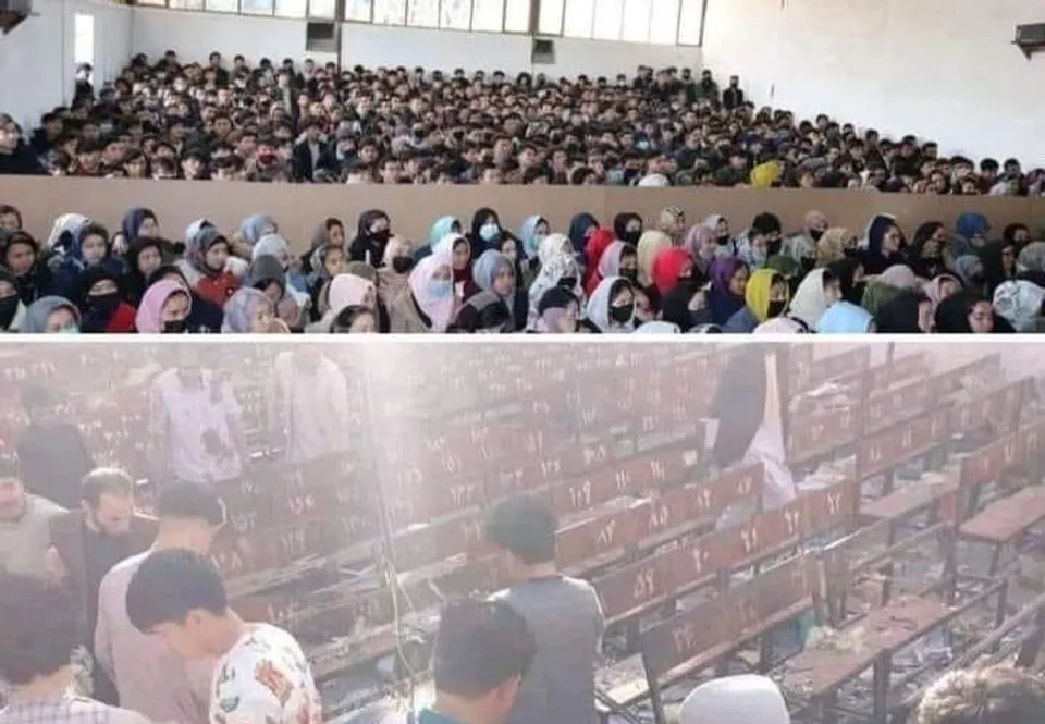 প্রকাশ্যে এলো কাবুলে বিস্ফোরণ হওয়ার কিছুক্ষণ আগের সিসিটিভি ফুটেজ