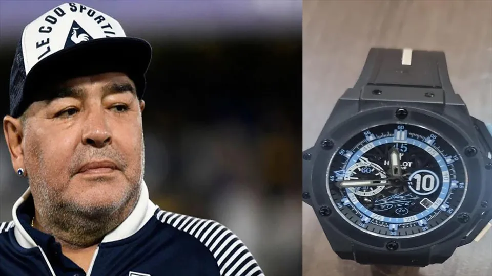 উদ্ধার মারাদোনার হুব্লট ঘড়ি