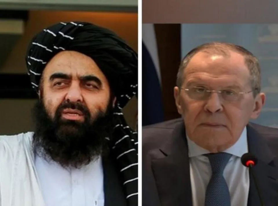 রাশিয়ান দূতাবাসের কাছে বিস্ফোরণের পর ফোনালাপ করেন আমির খান মুত্তাকি এবং ল্যাভরভ