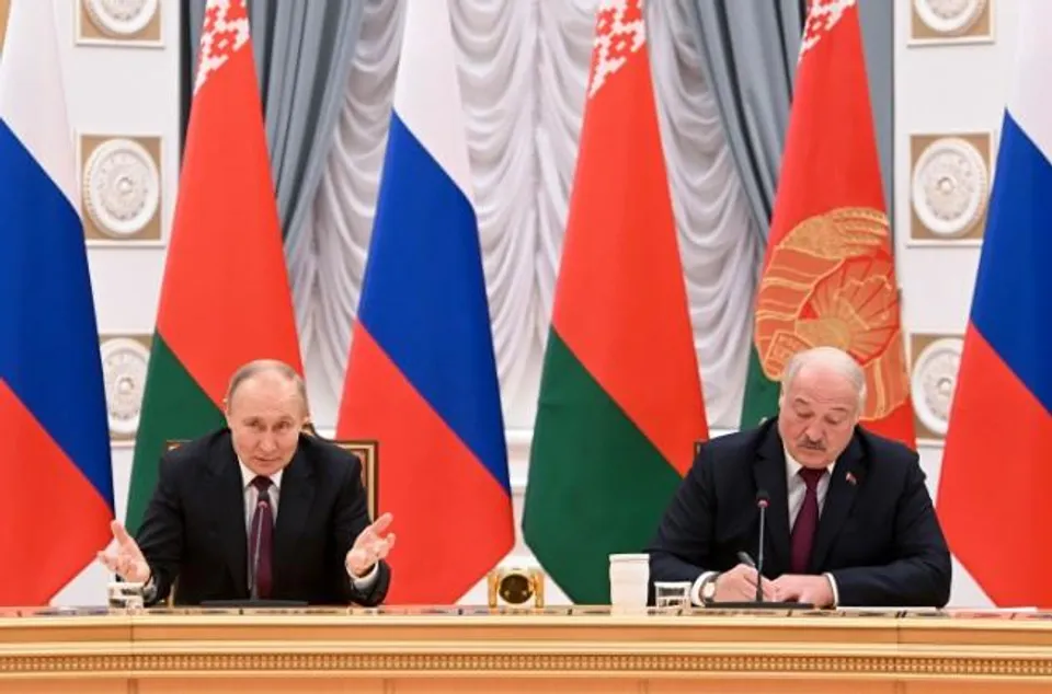 মিনস্ক সম্মেলনে ইউক্রেনের নাম উল্লেখ করা থেকে বিরত থাকেন পুতিন ও লুকাশেঙ্কো