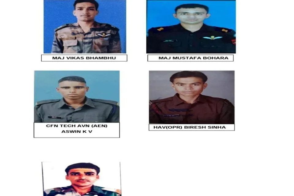 অরুণাচল প্রদেশে চপার দুর্ঘটনায় মৃতের সংখ্যা বেড়ে ৫, জানা গেল পরিচয়