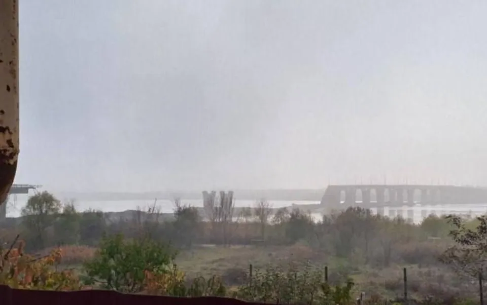 খেরসনের প্রধান সেতু ধ্বংস