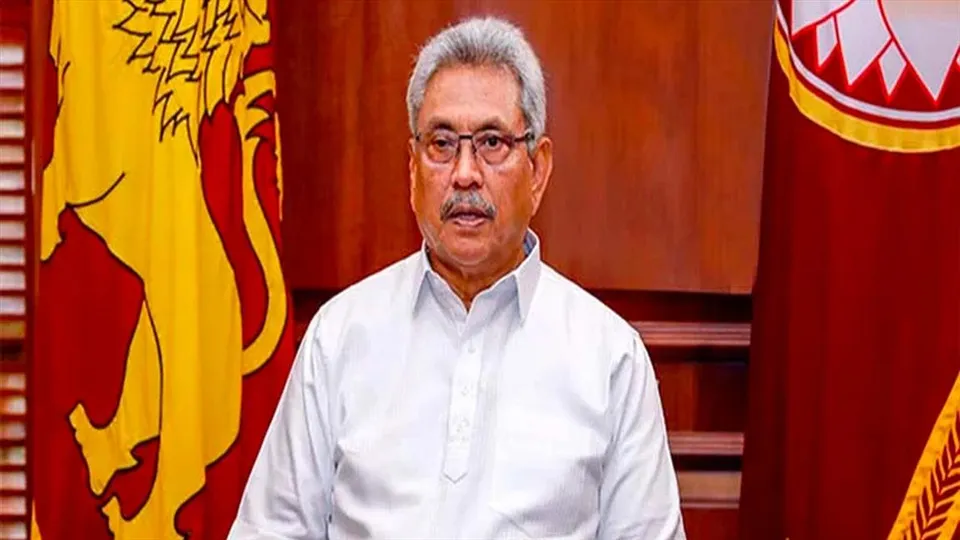 প্রেসিডেন্টের পদ ত্যাগ করবেন না বলে জানালেন গোতাবায়া রাজপক্ষ