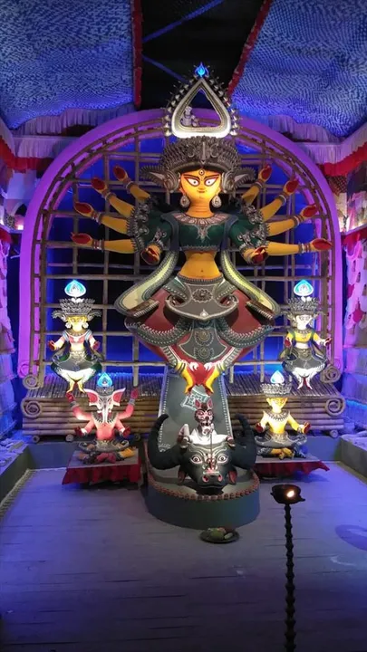 প্রতিমাতে নয় প্রতি 'মা'তেই দুর্গাকে খুঁজবে হরিদেবপুর আদর্শ সমিতি