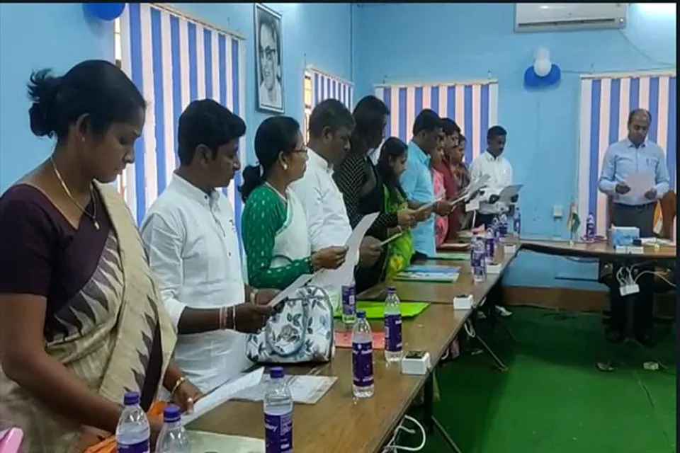 তৃণমূলের পৌরসভার বোর্ড গঠন