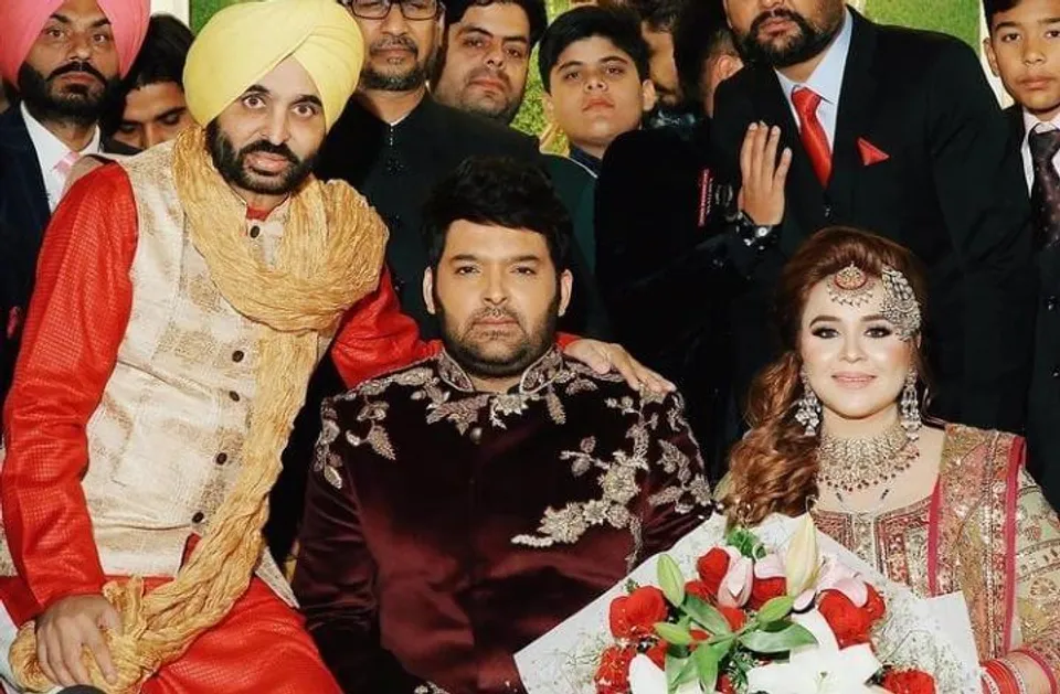 ভগবন্ত মানকে অভিনন্দন জানালেন কপিল শর্মা