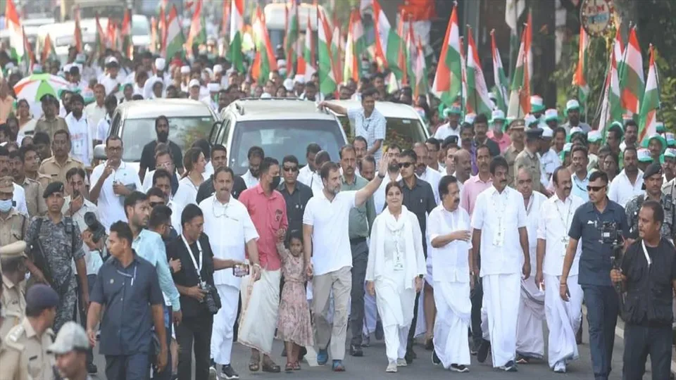 ভারত জোড়ো যাত্রার ১১তম দিনে ভাইরাল ভিডিও