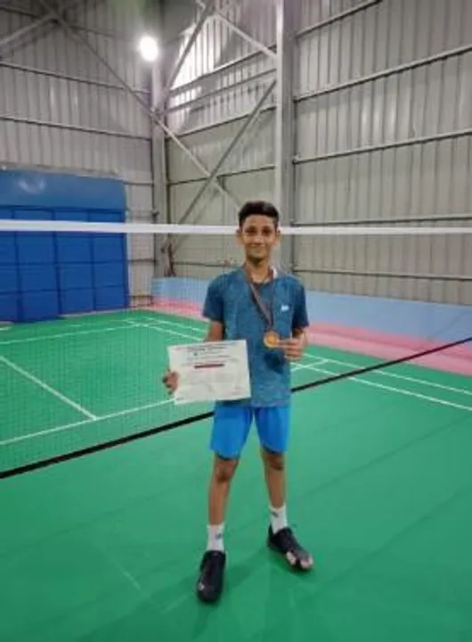 অনূর্ধ্ব-৯/১১ বছর বয়সের ব্যাডমিন্টন টুর্নামেন্টে তৃতীয় স্থান অর্জন করেছে মোঃ মুসাফ