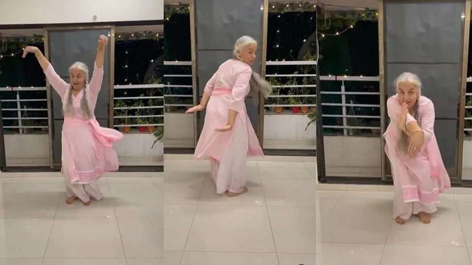 ভাইরাল হলেন ড্যান্সিং দাদি