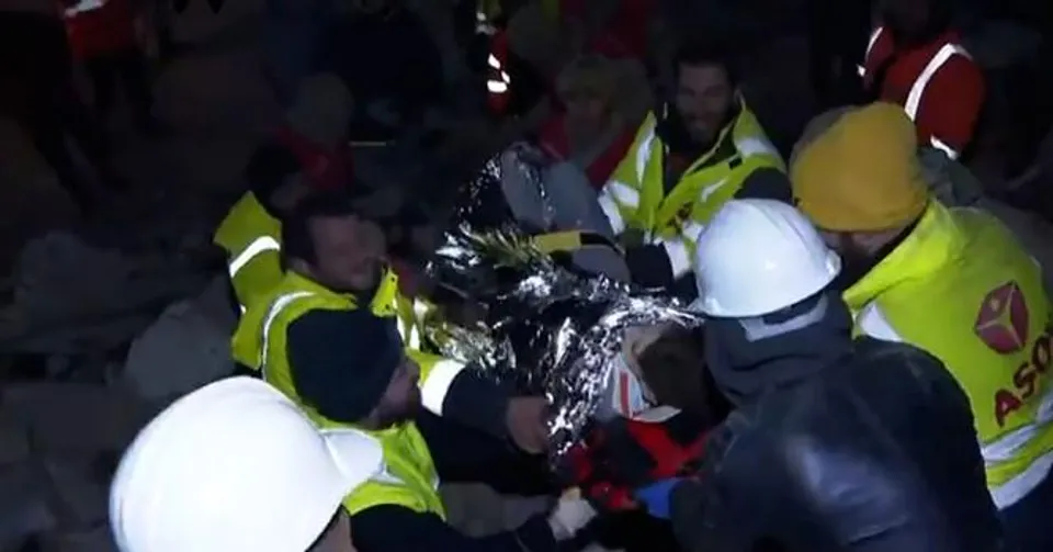 তুরস্কে ভূমিকম্পের ৫ দিন পর ধ্বংসস্তূপের নিচ থেকে উদ্ধার তিন ভাই