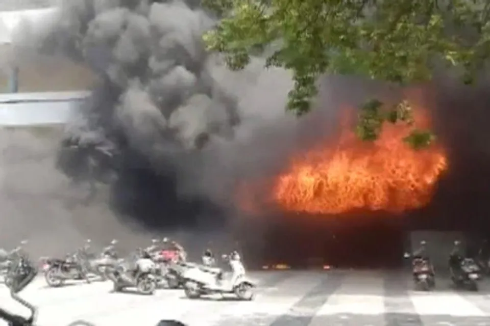 অমৃতসরের গুরু নানক দেব হাসপাতালে আগুন