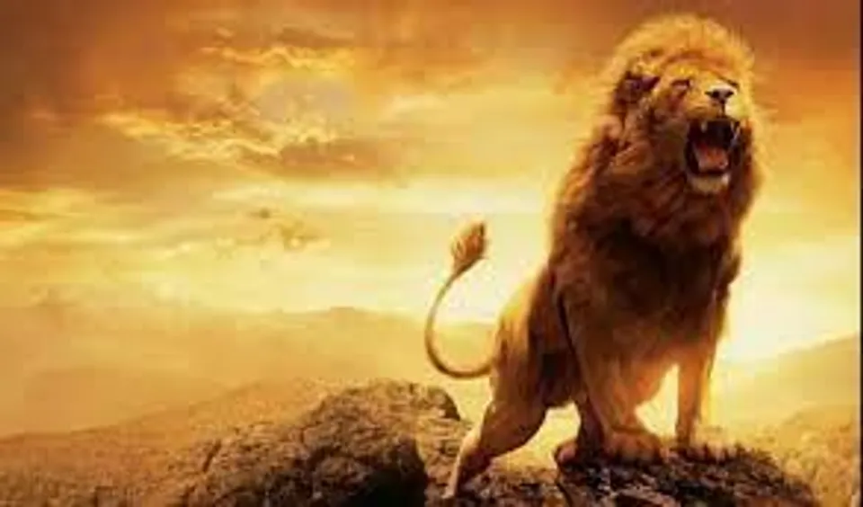 দুর্গা পুজোয় সিংহ কাহিনী