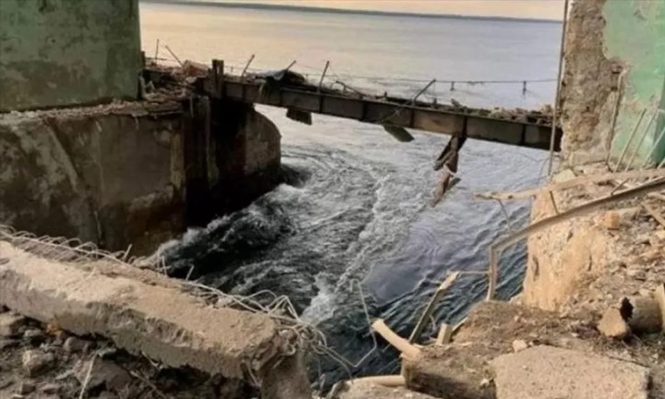 ইউক্রেনের একটি বাঁধে রাশিয়ার হামলা, প্রবল বন্যার আশঙ্কা