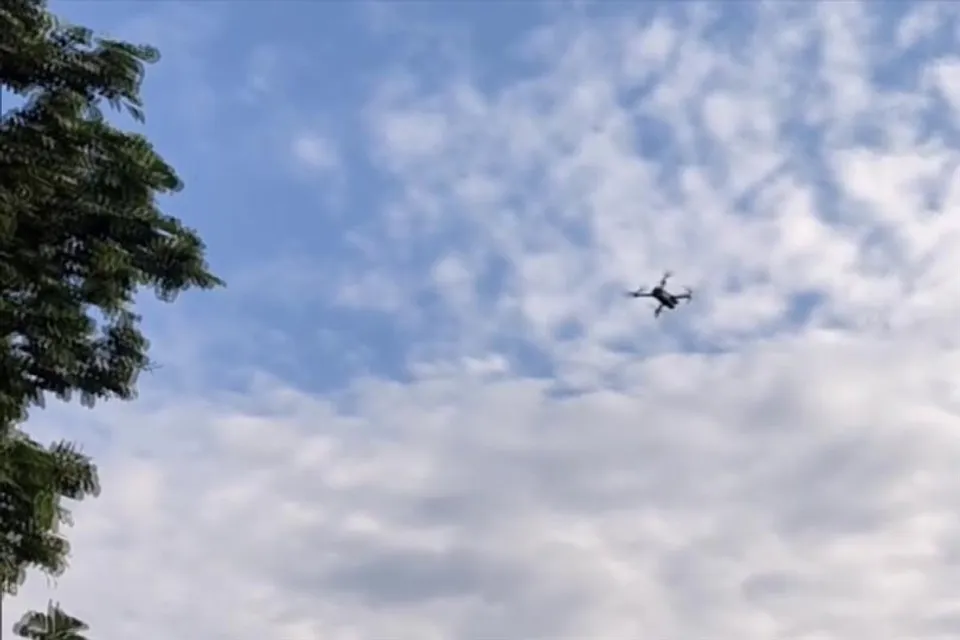 উপত্যকায় ফের ধরা পড়লো উড়ন্ত ড্রোন