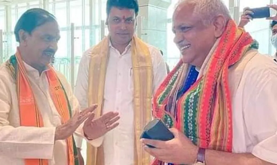 ত্রিপুরায় বিজেপির সর্বভারতীয় সাধারণ সম্পাদক