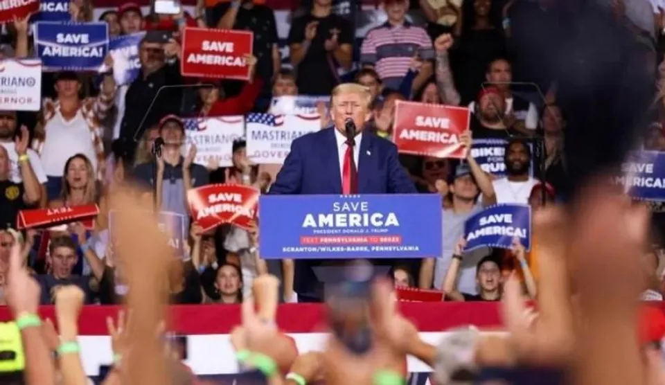 বাইডেন ‘রাষ্ট্রের শত্রু’: ট্রাম্প