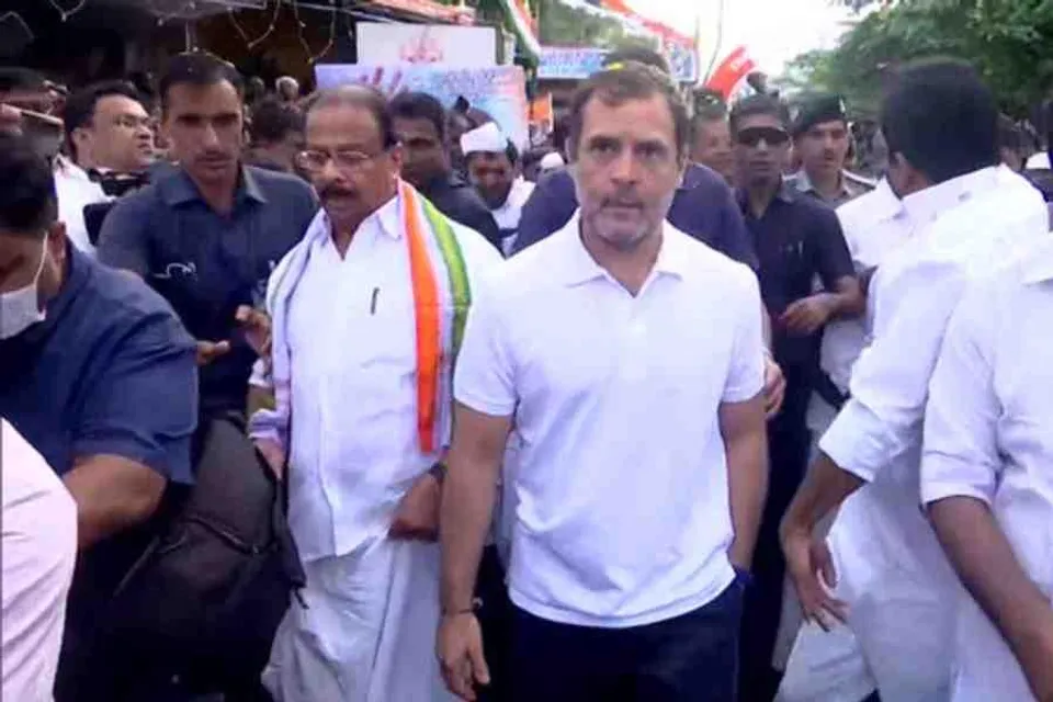 কেরালায় প্রবেশ করল কংগ্রেসের ভারত জড়ো যাত্রা