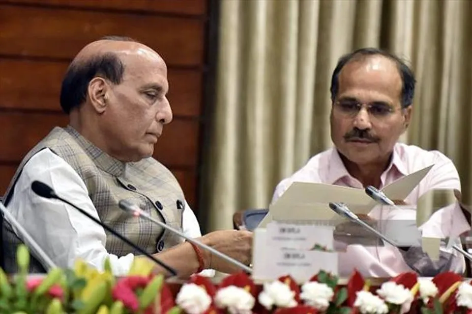 রাজনাথকে চিঠি লিখলেন অধীর চৌধুরী