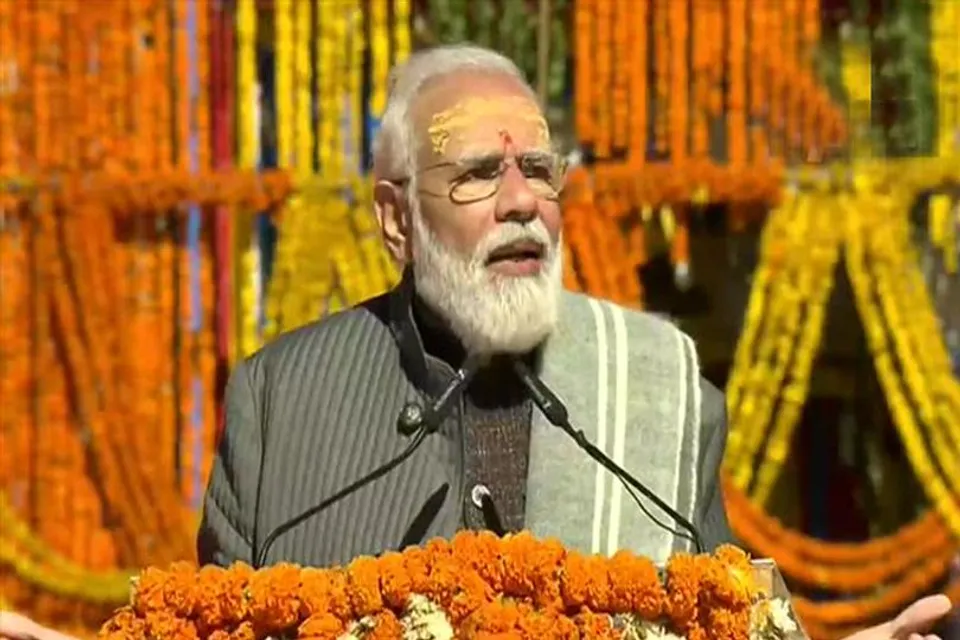 কেদারনাথে গিয়ে বড় ঘোষণা করলেন প্রধানমন্ত্রী