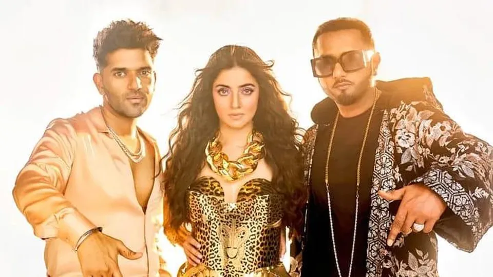 একত্রিত হলেন গুরু রানধাওয়া,হানি সিং এবং দিব্যা খোসলা কুমার