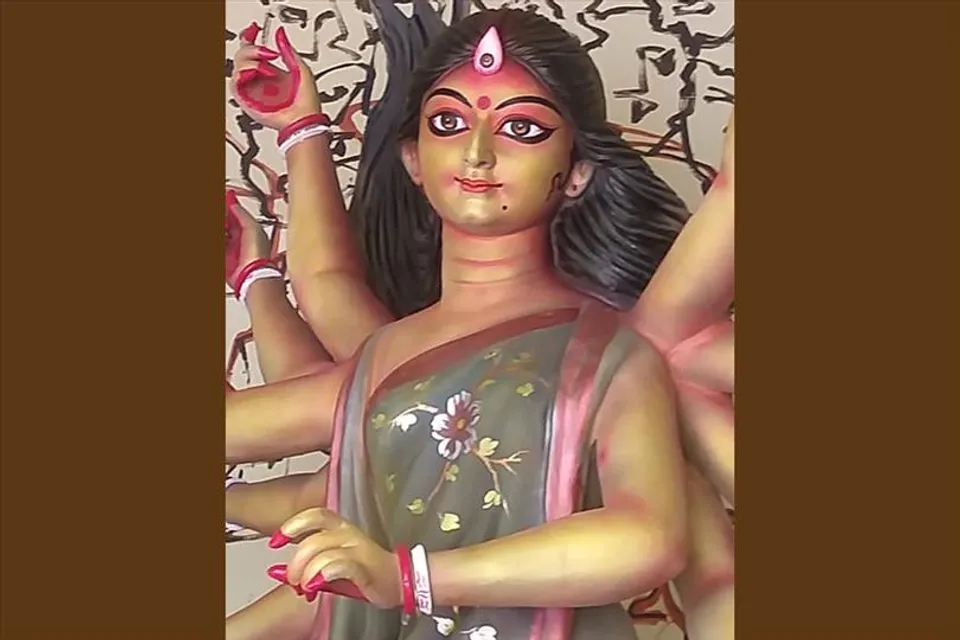 দেবীপক্ষে উদ্বোধন বোসপুকুর তালবাগানের পুজোর