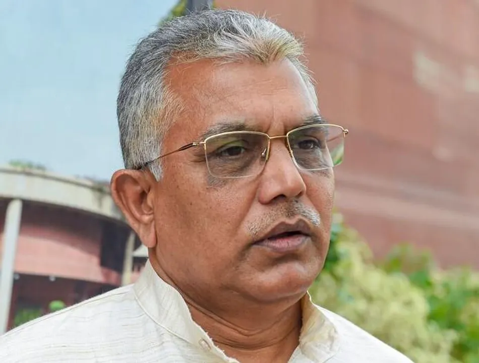 উলুবেড়িয়ার মনসাতলায় বিজেপি পার্টি অফিস পরিদর্শন দিলীপ ঘোষের