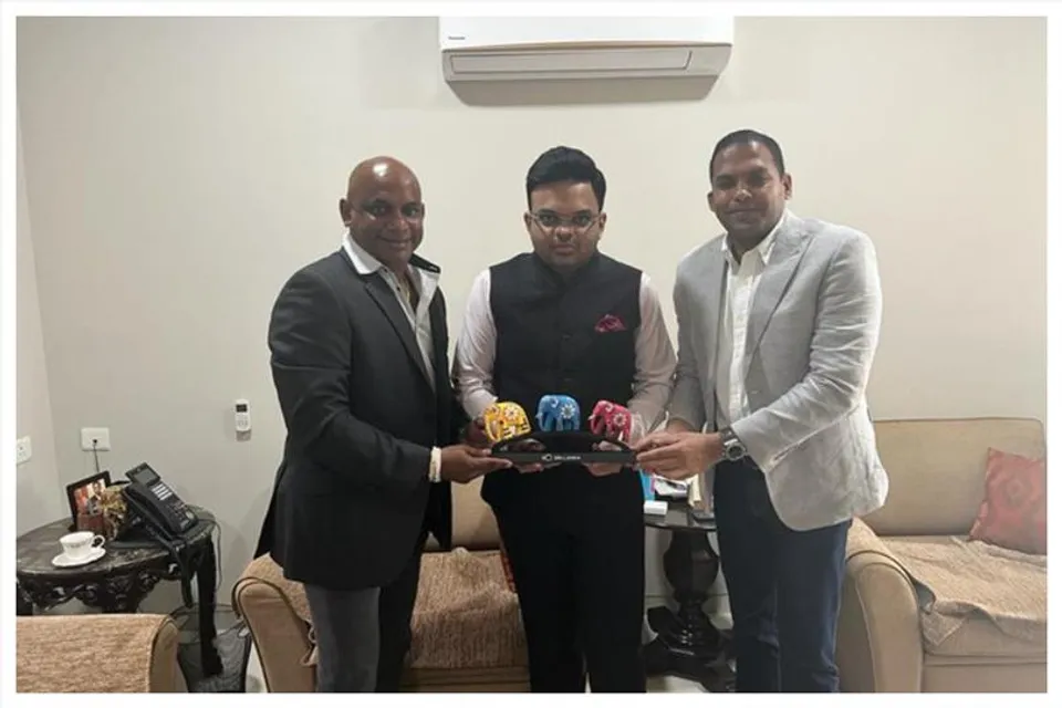 জয় শাহের সঙ্গে বৈঠক সনৎ জয়সূর্যের