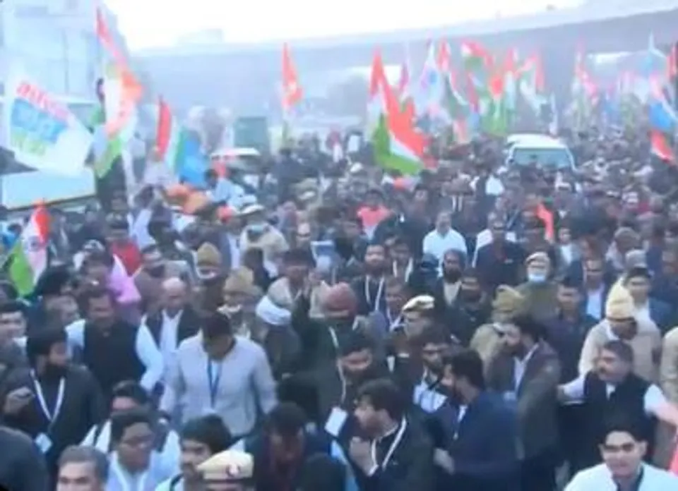 দেশের রাজধানী দিল্লিতে প্রবেশ রাহুলের ভারত জোড়ো যাত্রার