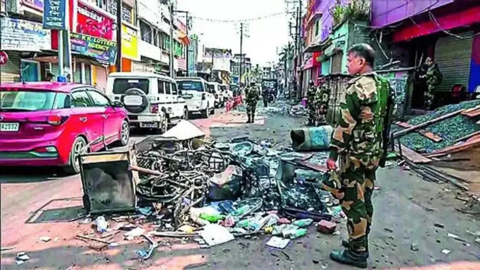 Murshidabad Violence: “They Burnt My Shop, We Survived Behind a Strong Door,” Says Local Resident