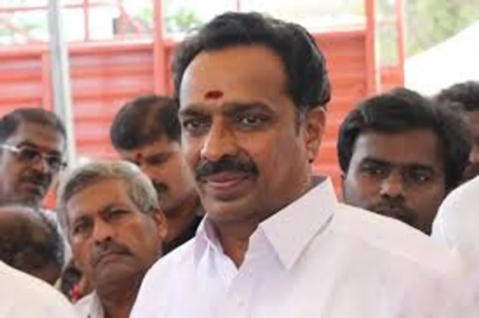 Former Tamil Nadu Transport Minister MR Vijayabhaskar