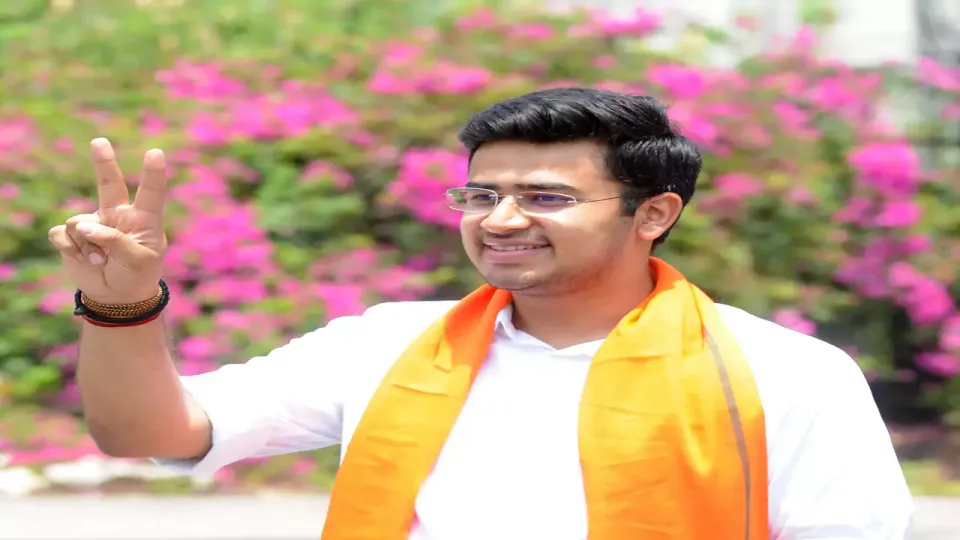 BJP MP Tejaswi Surya