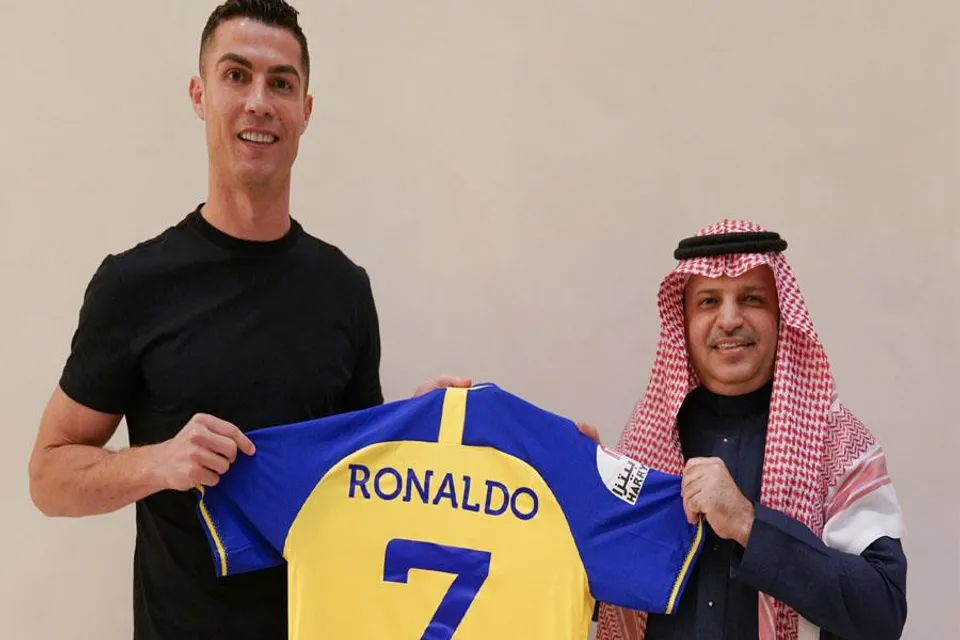 CR7 joined AlNassr