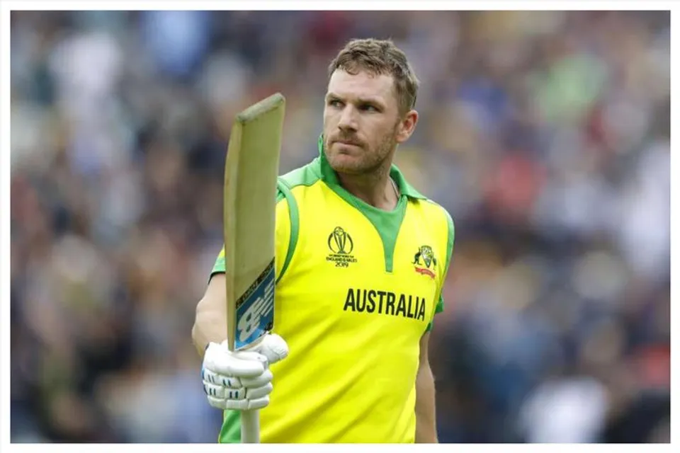 Aaron Finch scored a half century