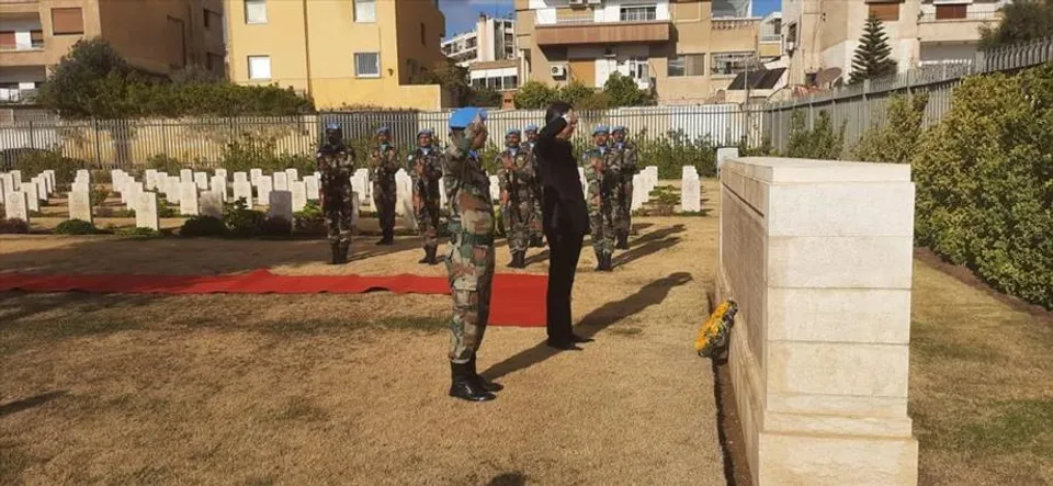 Indian army celebrate 74th army day In syria