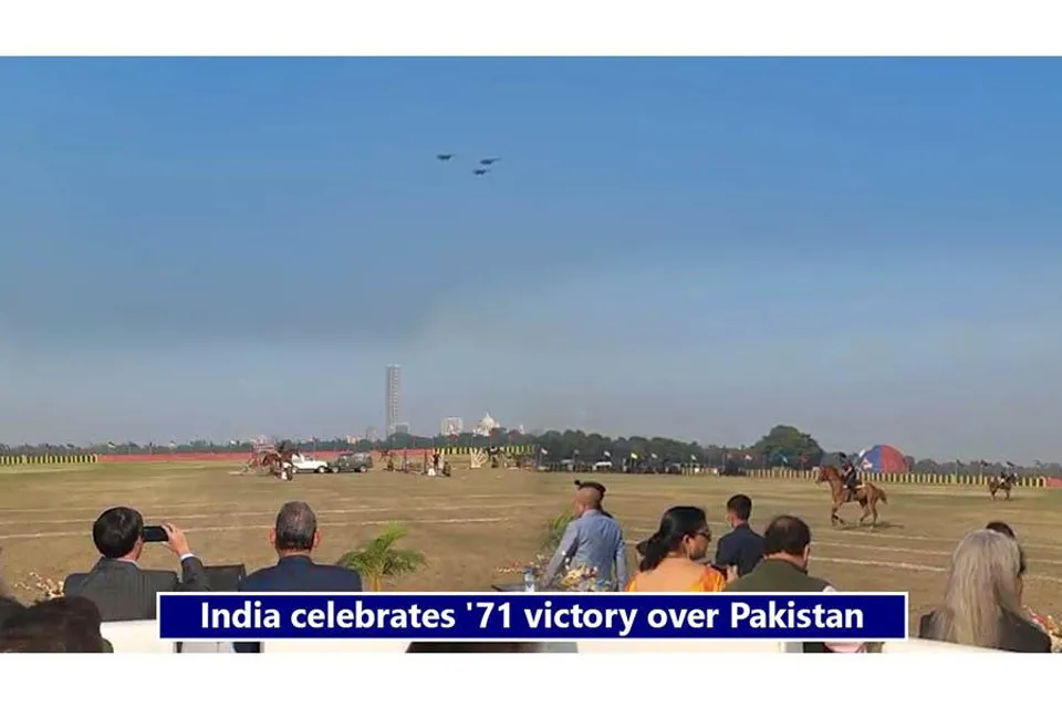 India celebrates '71 victory over Pakistan