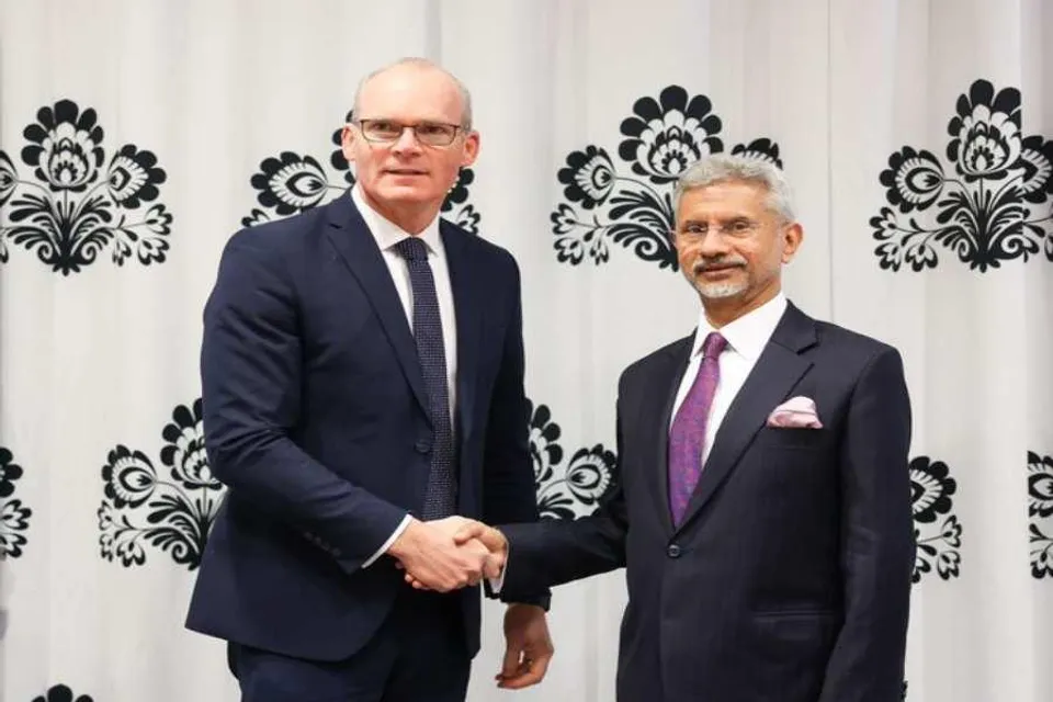 Jaishankar met the Foreign Minister of Ireland