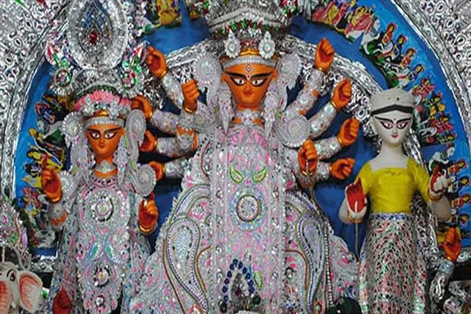Traditional Pujas At ''Banedi Bari'' In Kolkata