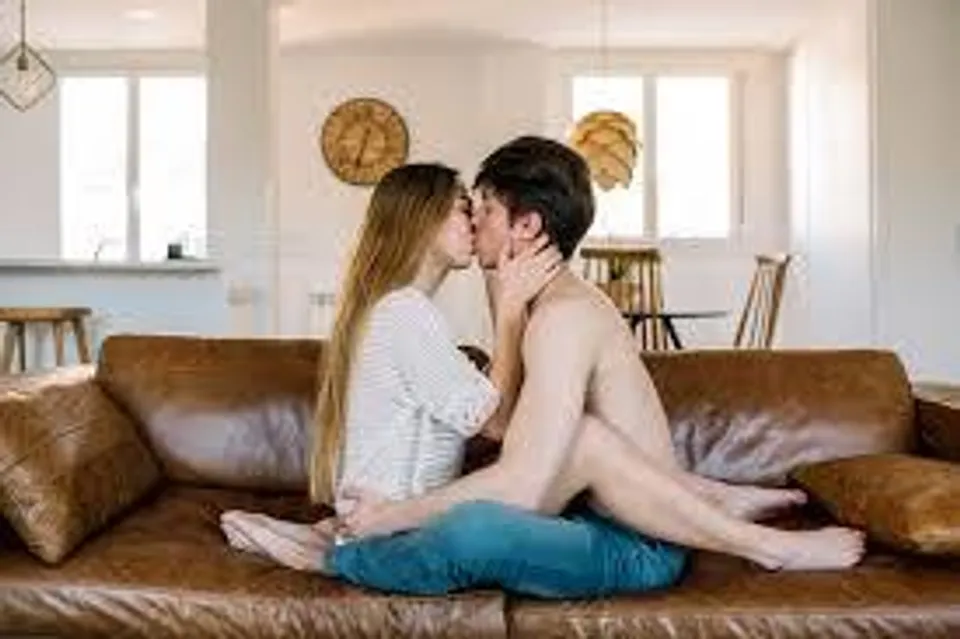 Love making on the sofa!