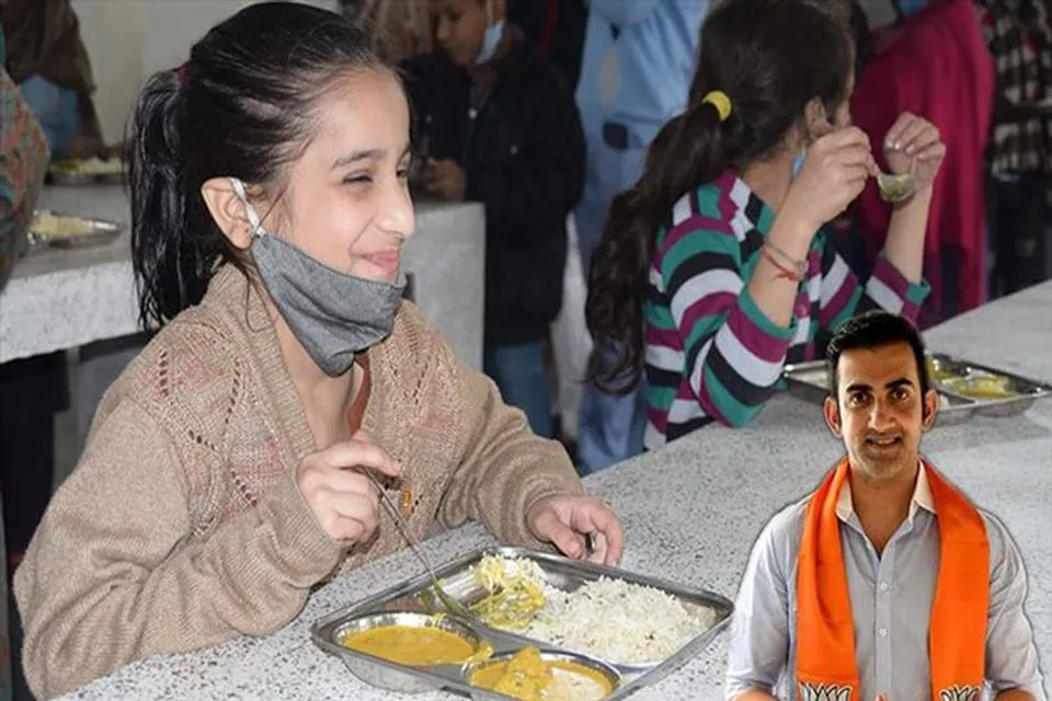 BJP MP Gautam Gambhir launched New Jan rasoi in Kishankunj