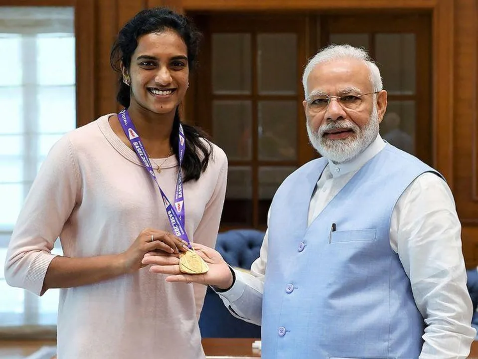 Modi calls PV Sindhu 'India's Pride'