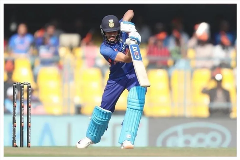 Gill's double century, India 349