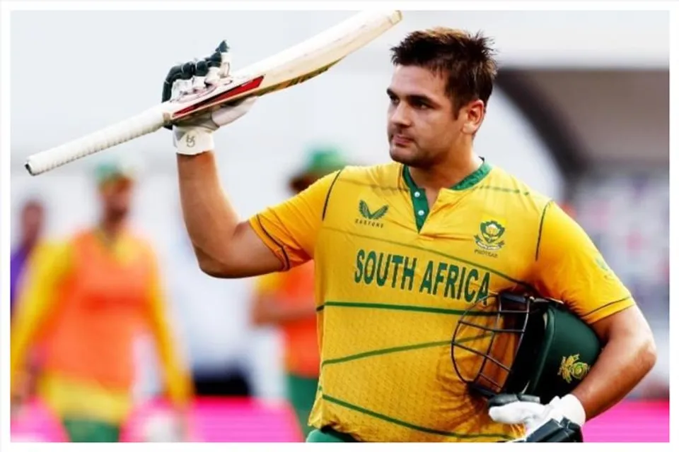 Rilee Rossow scored the first century of this year's T20 World Cup today