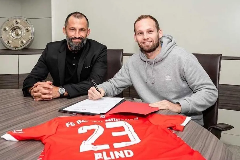 Bayern Munich signed Daley Blind