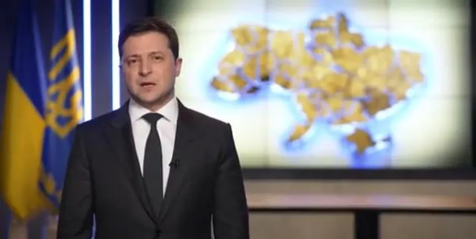 Ukrainian President appeals to Russian people for help and support