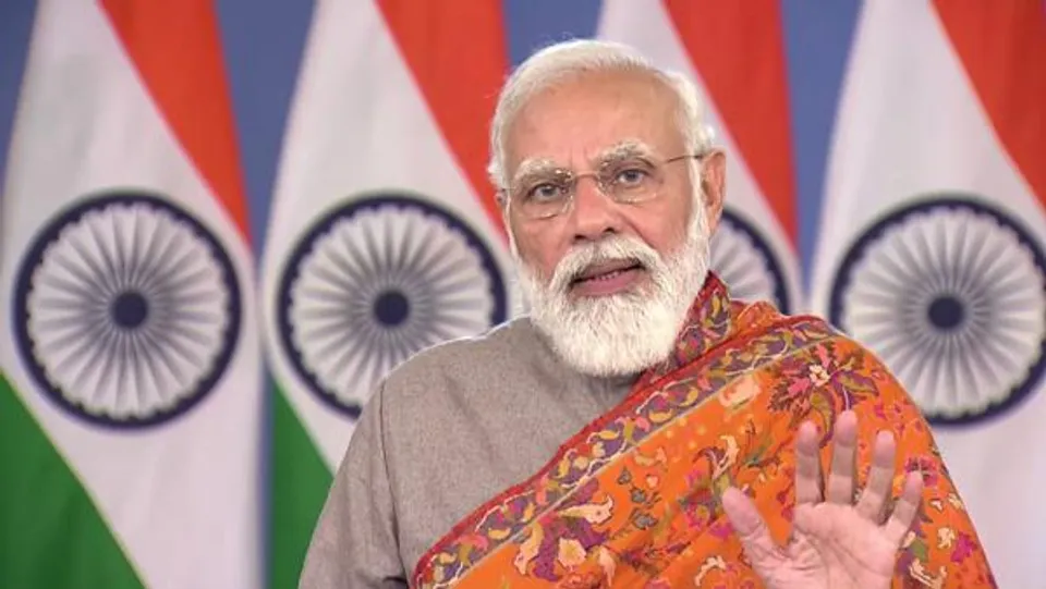 Ahead of Assembly poll PM Modi interact with Karyakartas