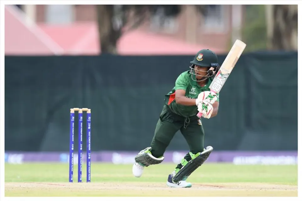 Bangladesh make it three wins in a row in the U19T20WorldCup