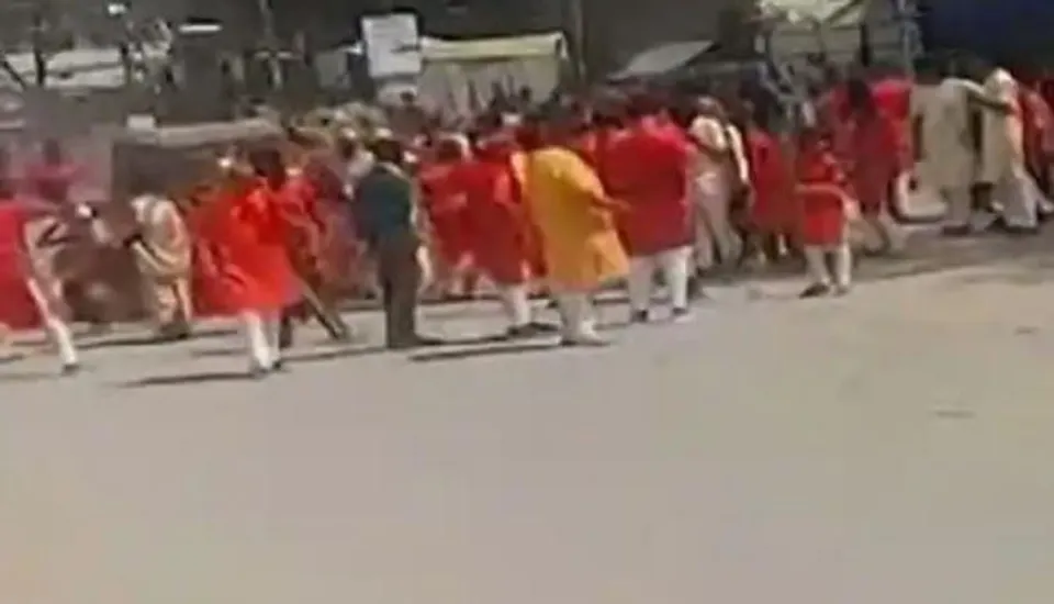 After lakhimpur, car rammed people in chattisgarh