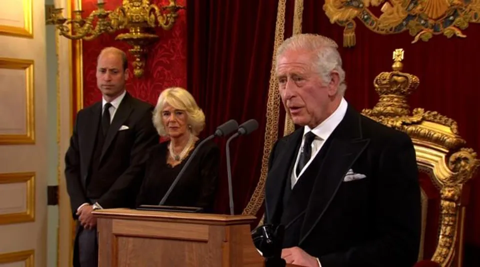 Charles III proclaimed as King