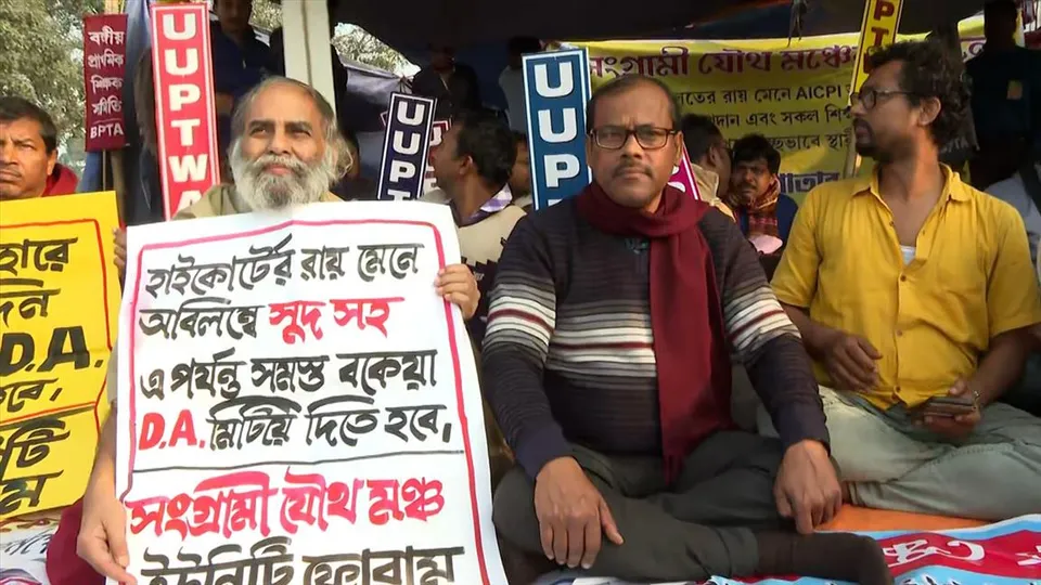 One month of hunger strike demanding DA dues, the number of sick is increasing